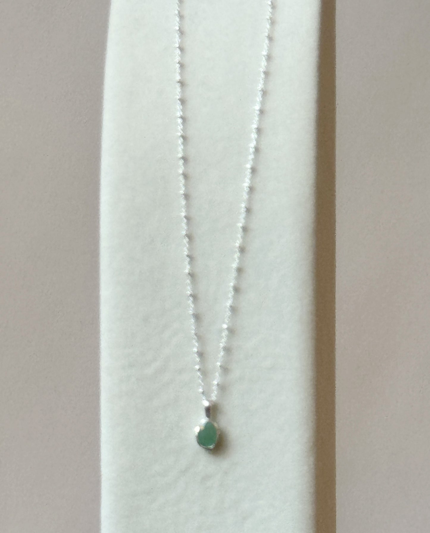 JA-24 Emerald Pendant Necklace