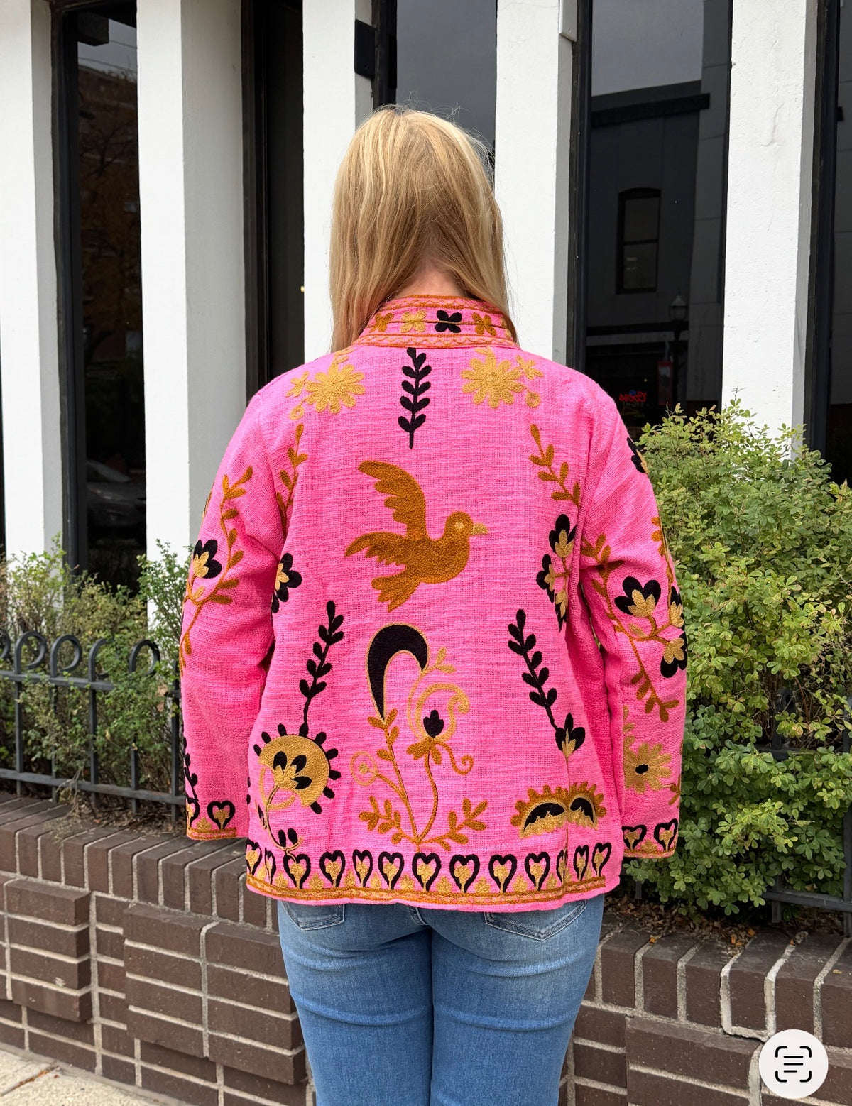16L. Jute Suzani Short Jacket