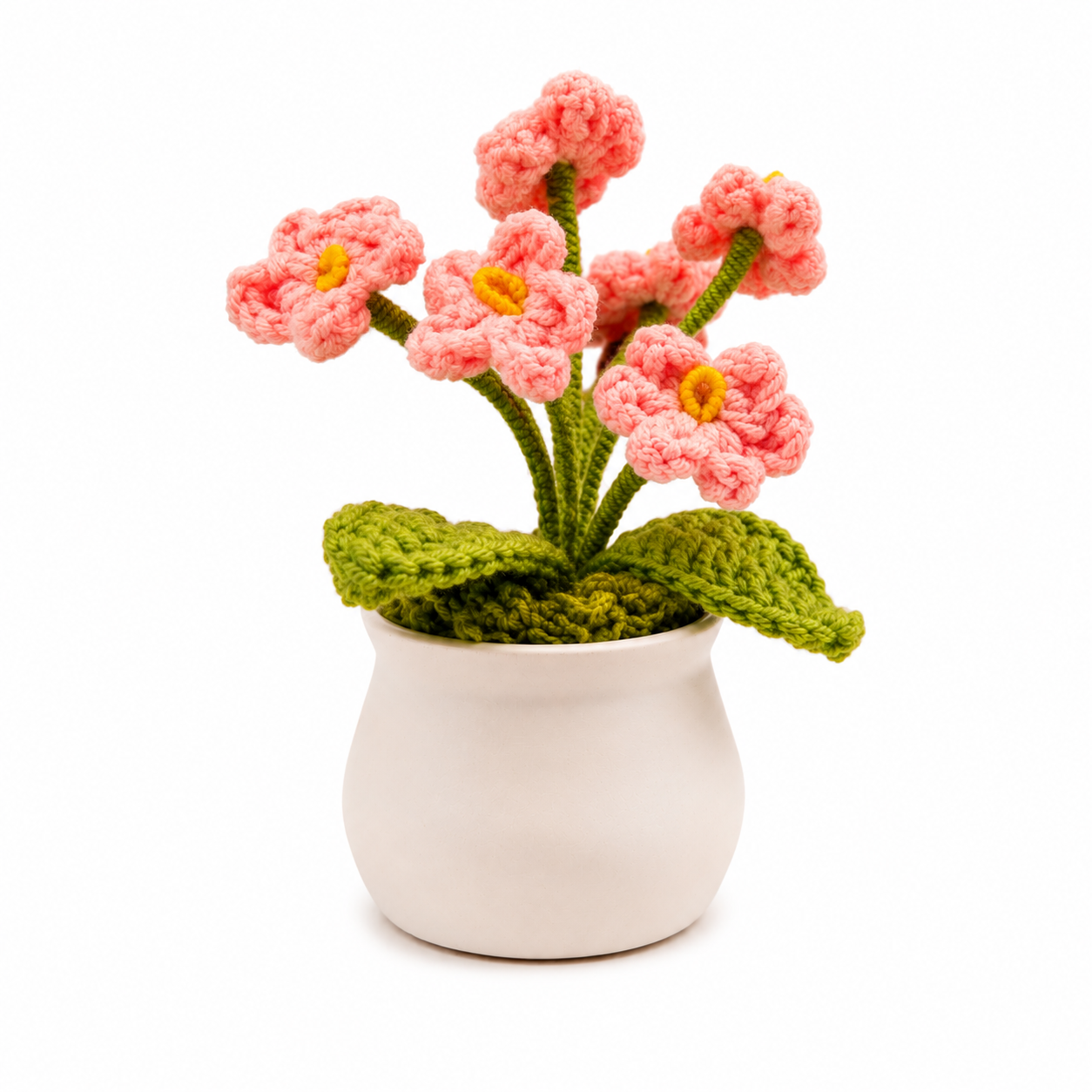 Crocheted Flower Pot