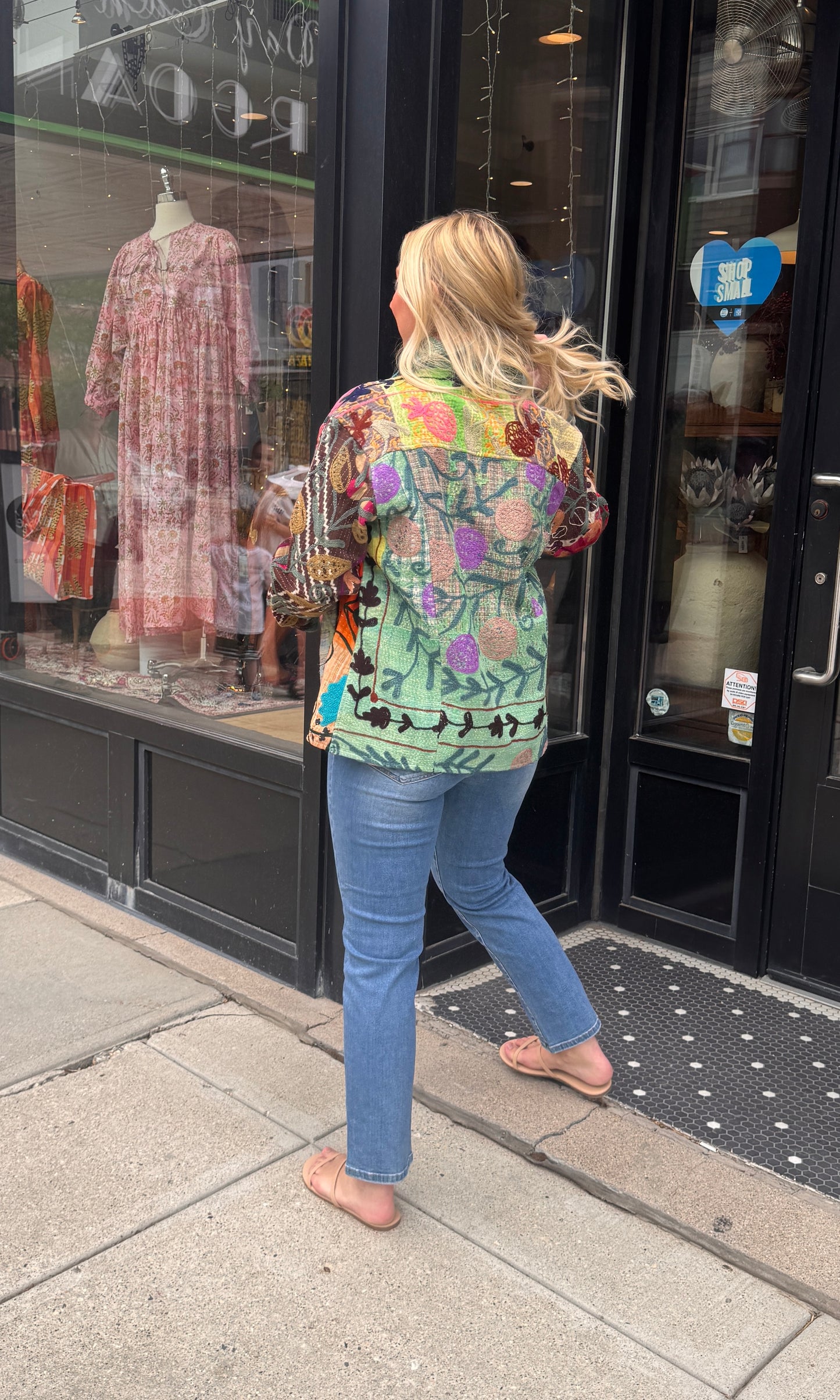 Kantha Suzani Embroidered Jacket