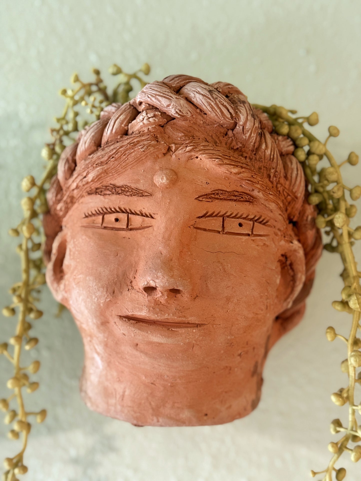 Handmade Lady Head Vases From San Antonio Castillo Velasco