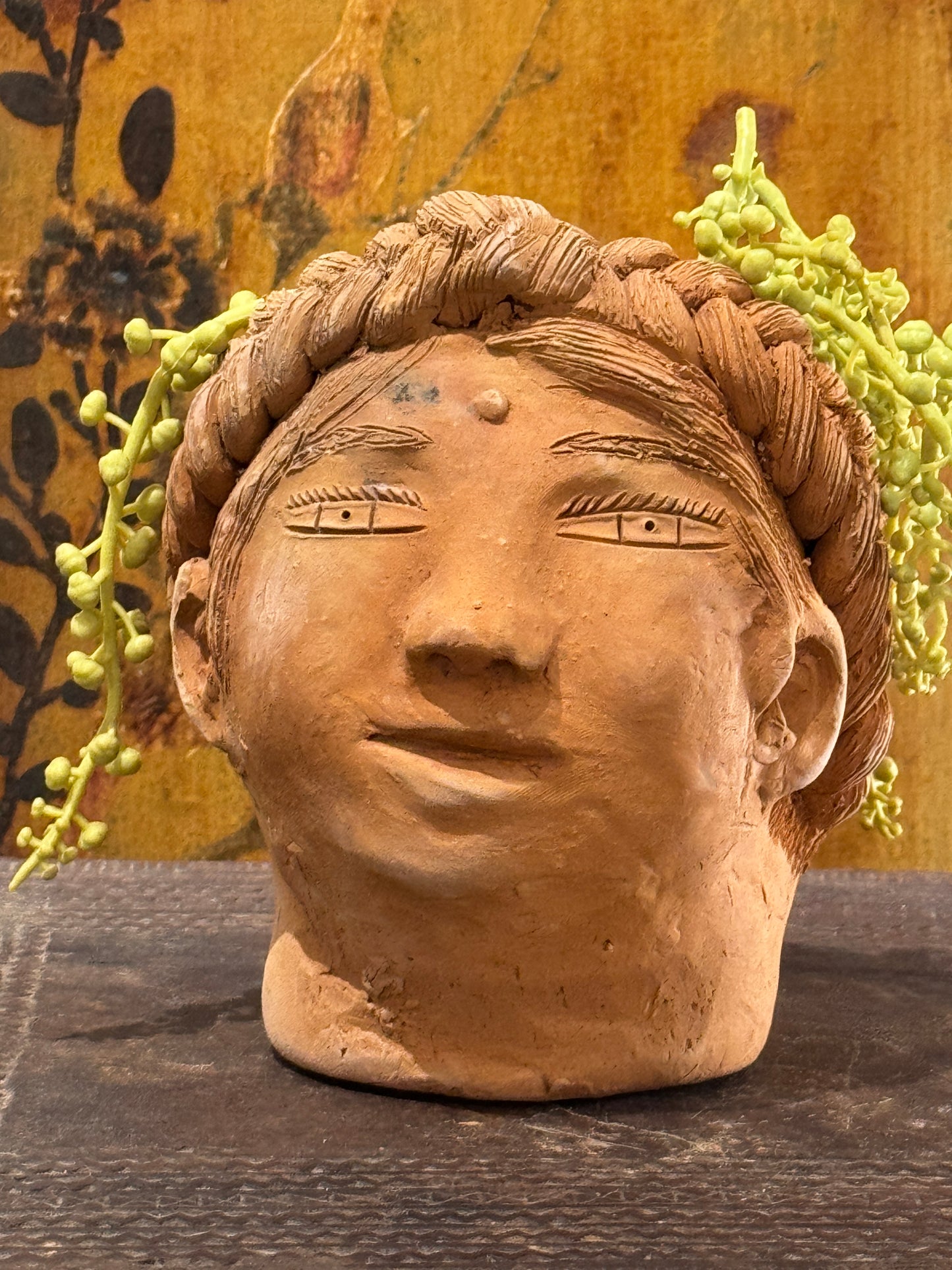 Handmade Lady Head Vases From San Antonio Castillo Velasco