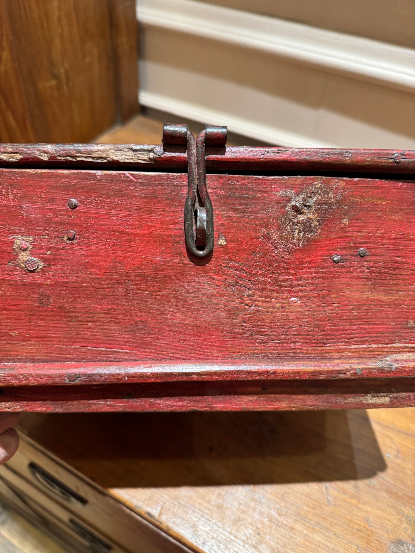 Vintage Imported Wooden Box From India