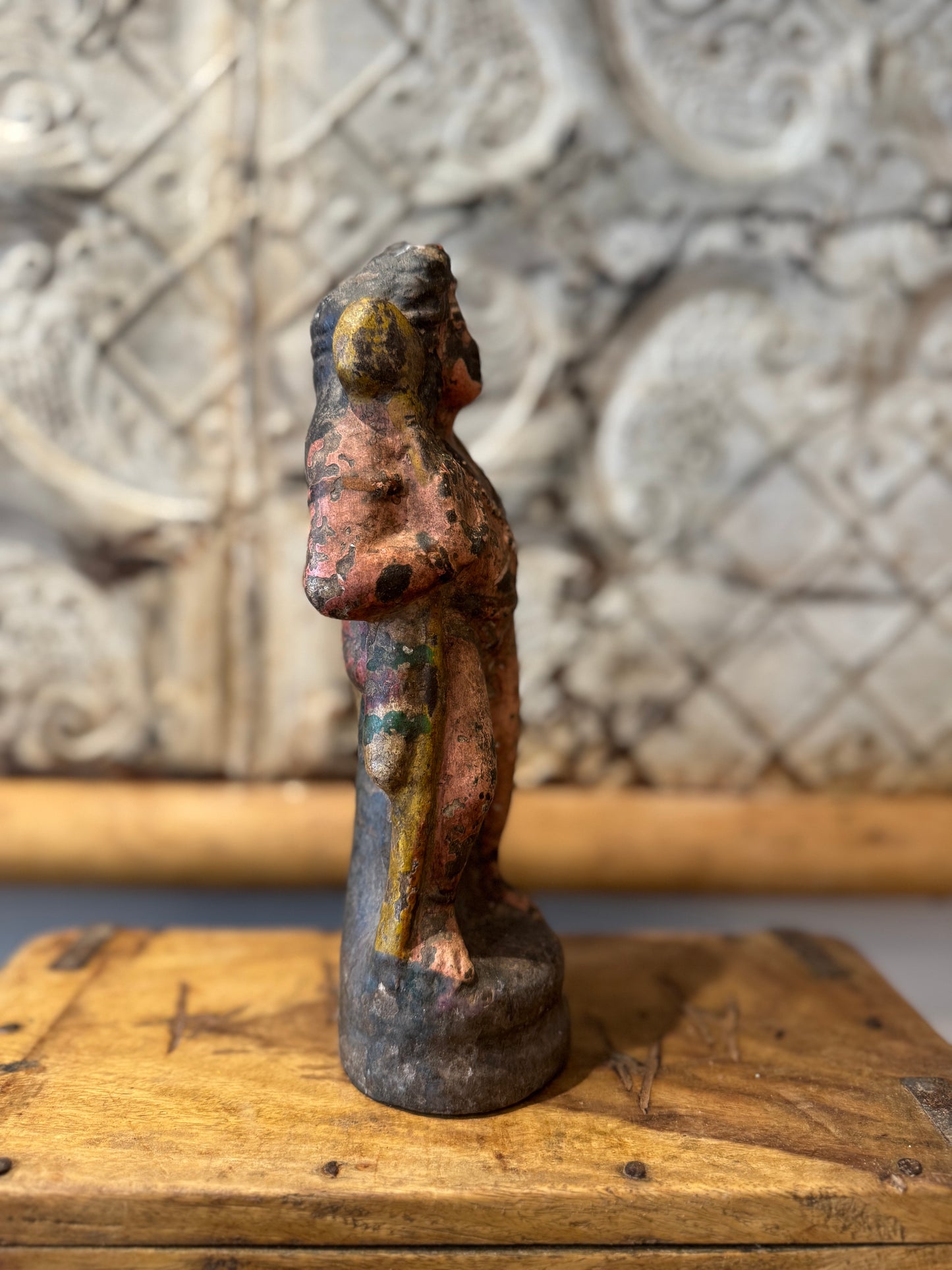 Vintage Clay Figure