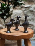 Oaxacan Black Pottery Standing Bird Whistle