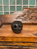 Oaxacan Black Pottery Skulls