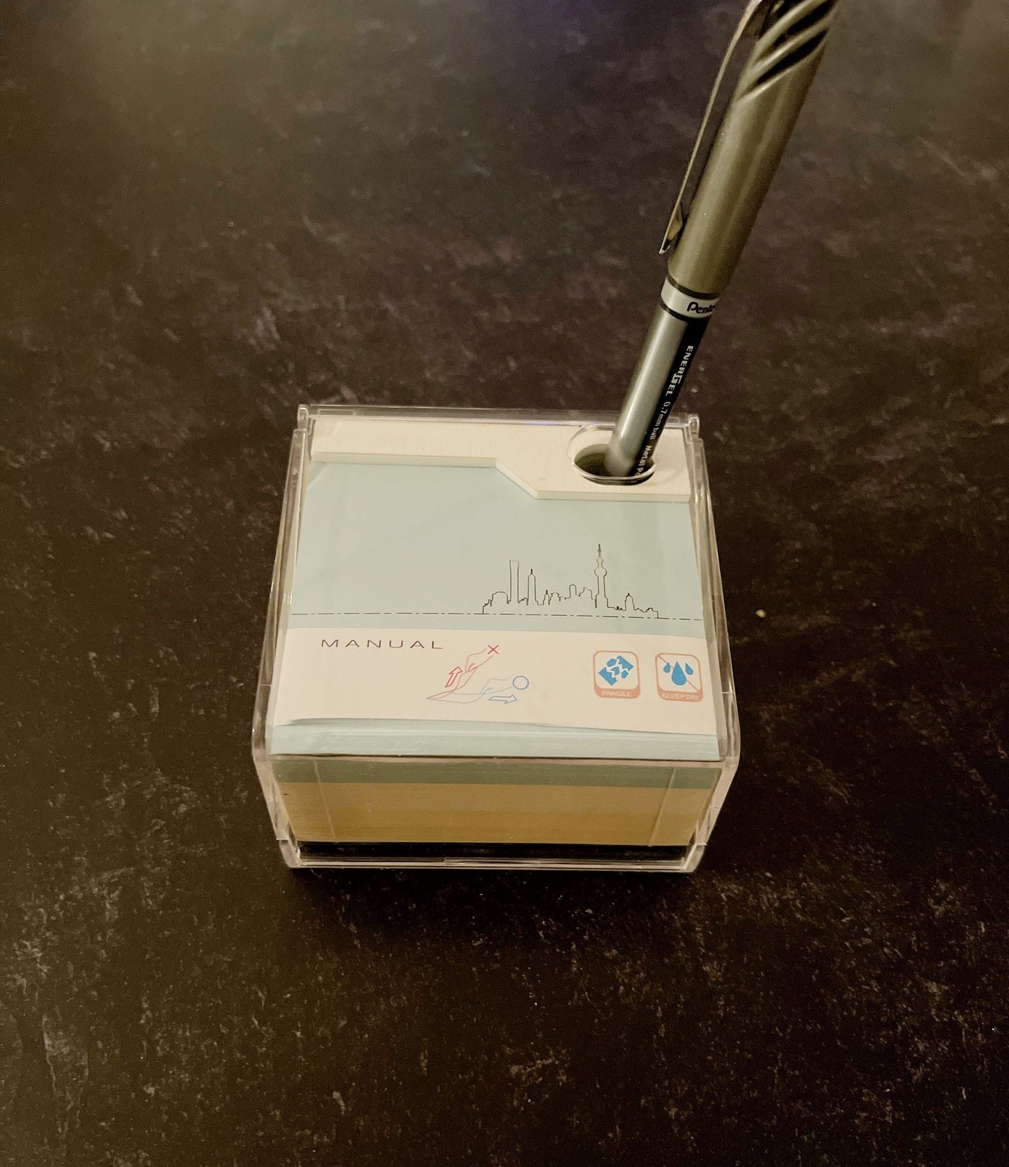 3D City Lights Memo Pad