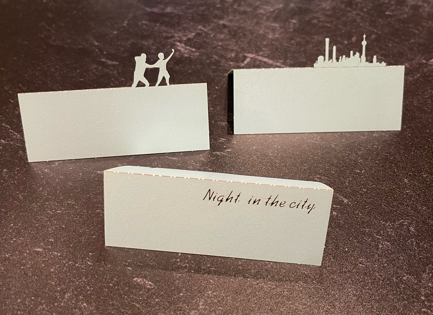 3D City Lights Memo Pad