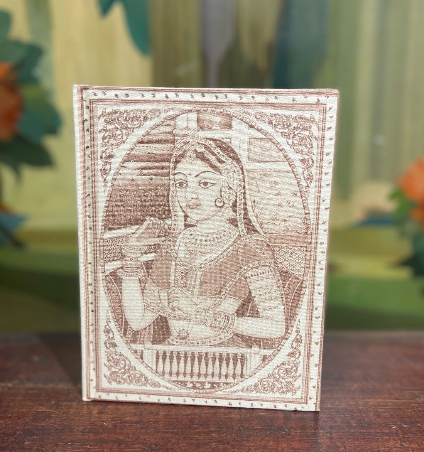 Printed Fabric Handmade Paper Notebook