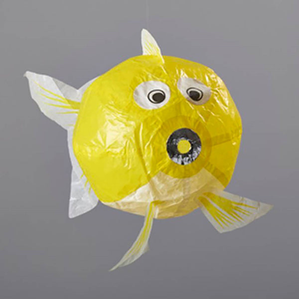 Japanese Paper Balloon Small Yellow Fish – O'Day Cache