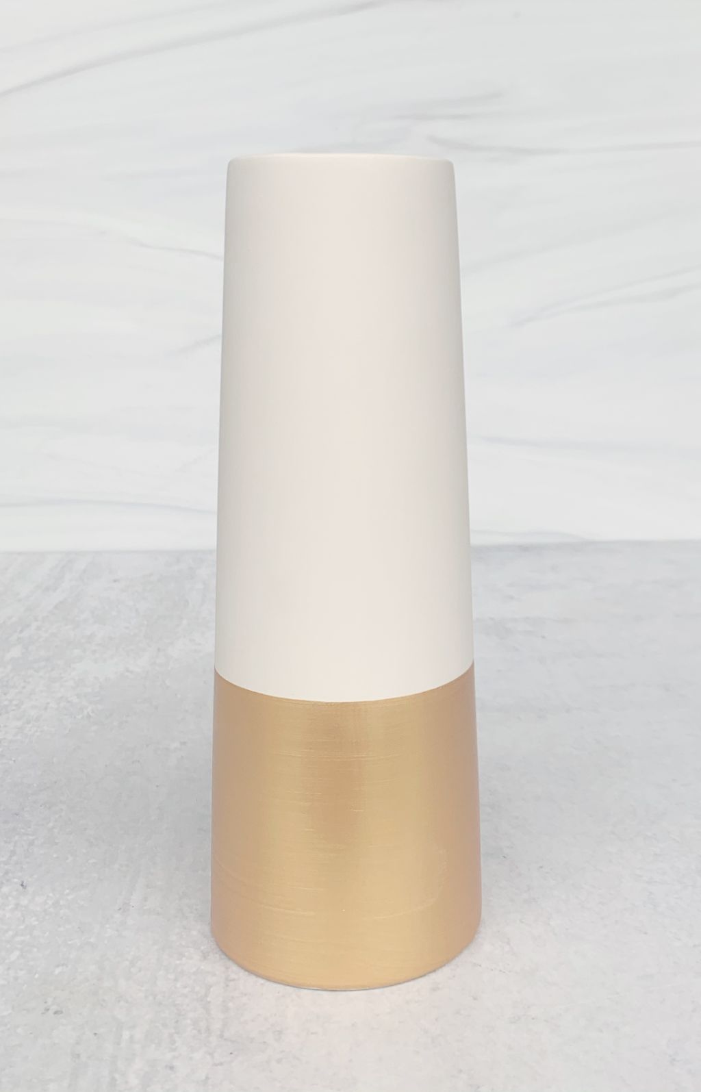 Pastel Gold Vase