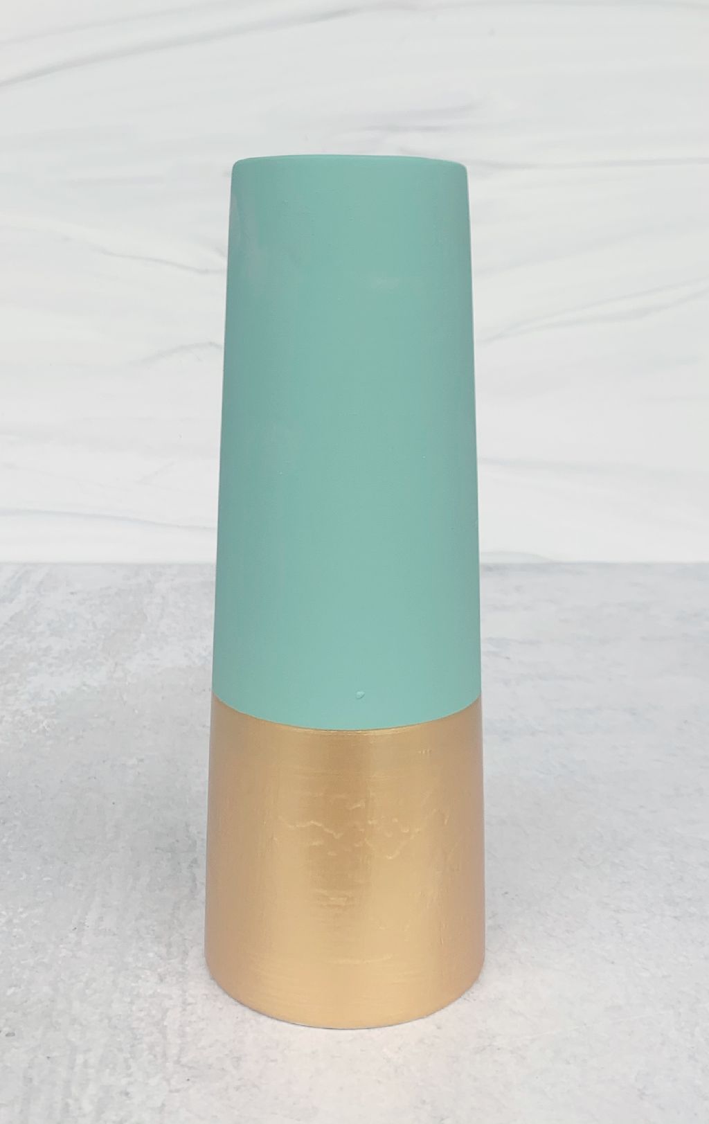 Pastel Gold Vase