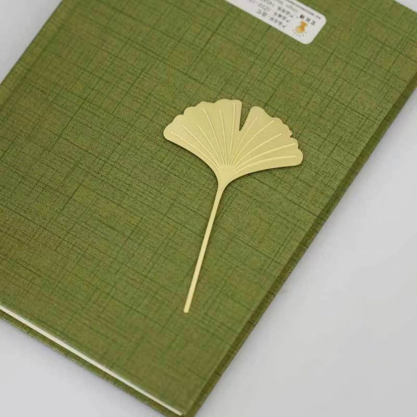 Ginkgo Gold Metal Bookmark