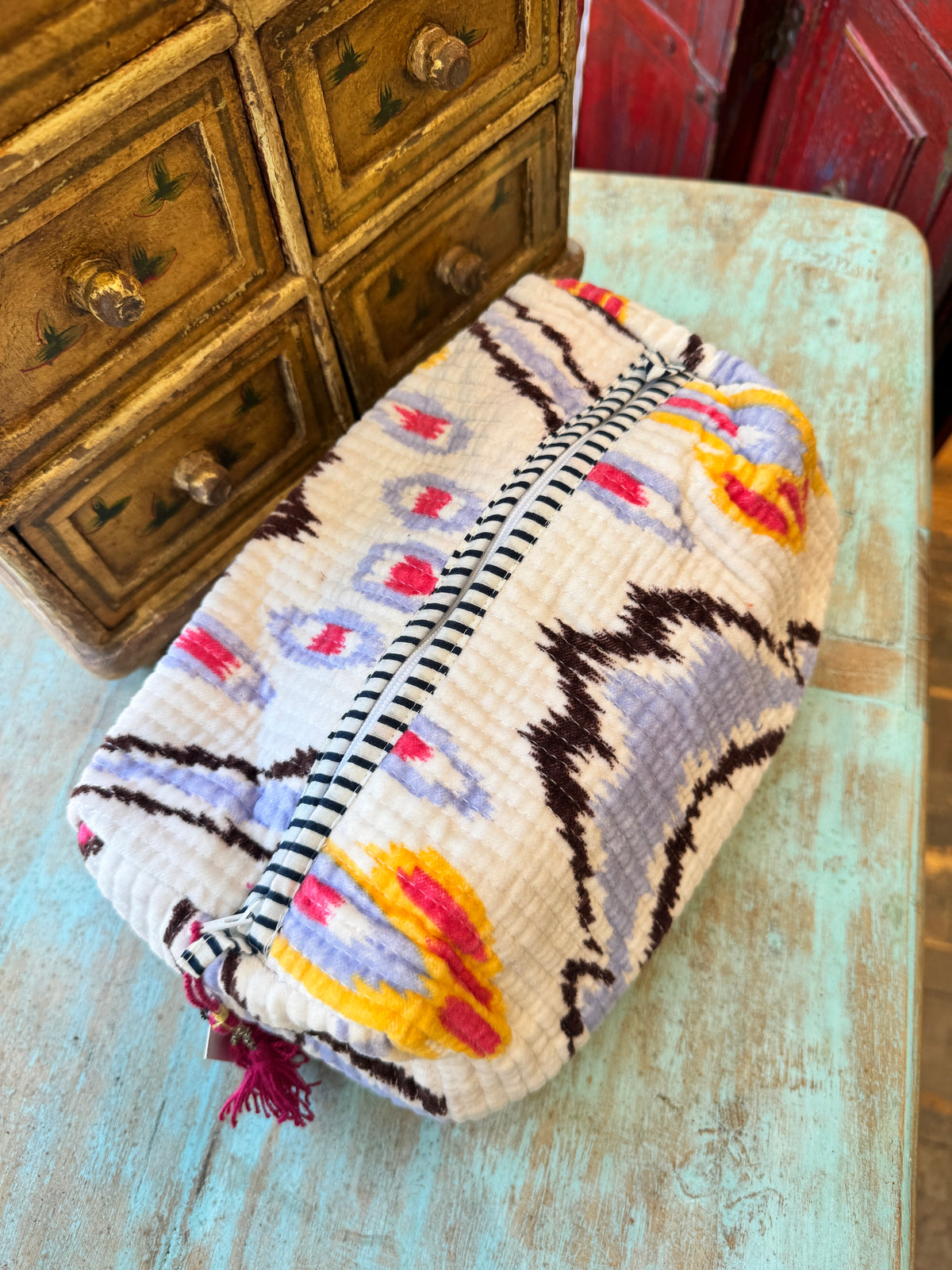 Velvet Travel Pouch