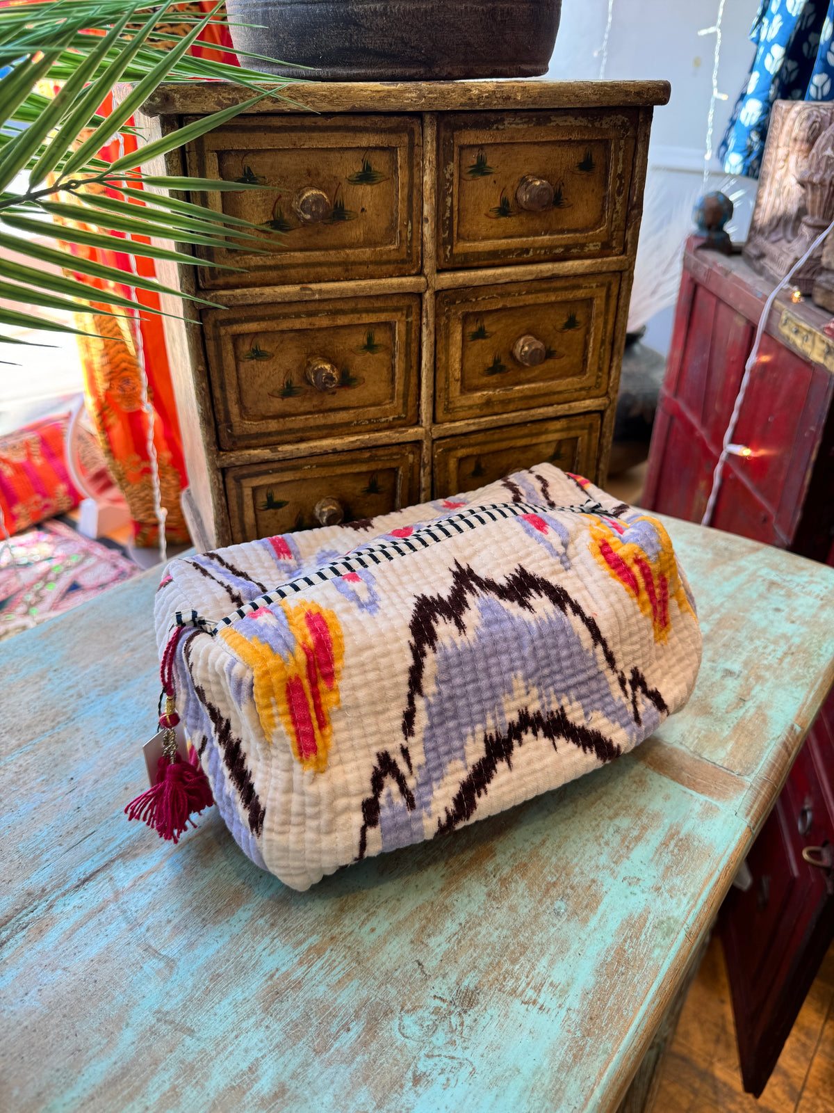 Velvet Travel Pouch