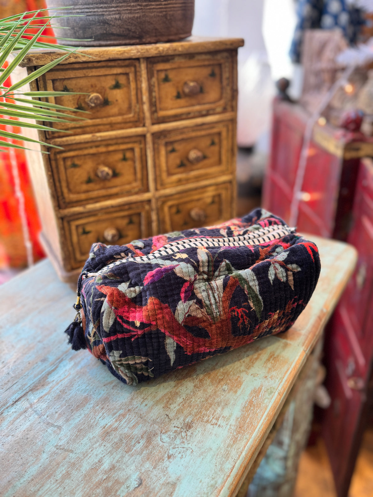 Velvet Travel Pouch