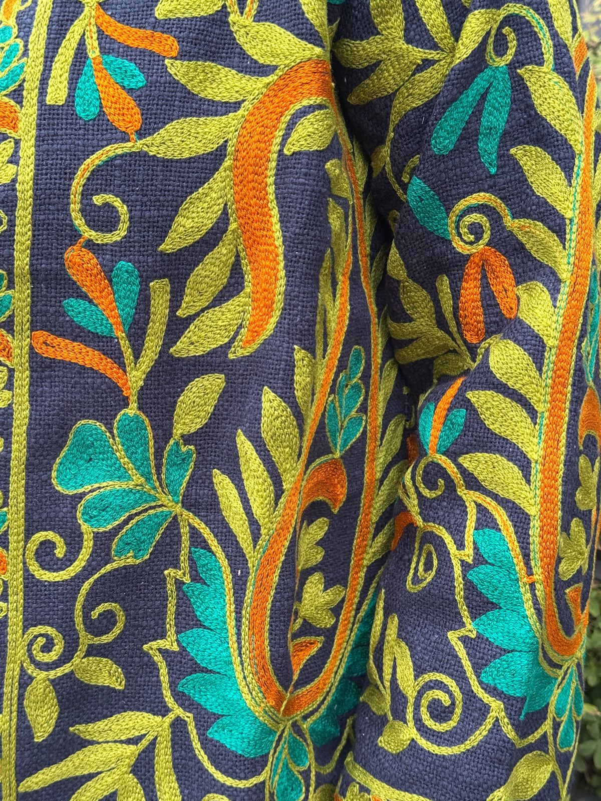 16F. Jute Suzani Short Jacket