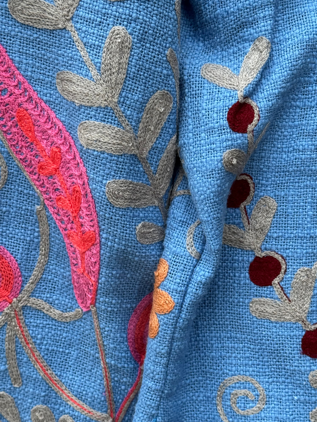 3B. Jute Suzani Long Jacket