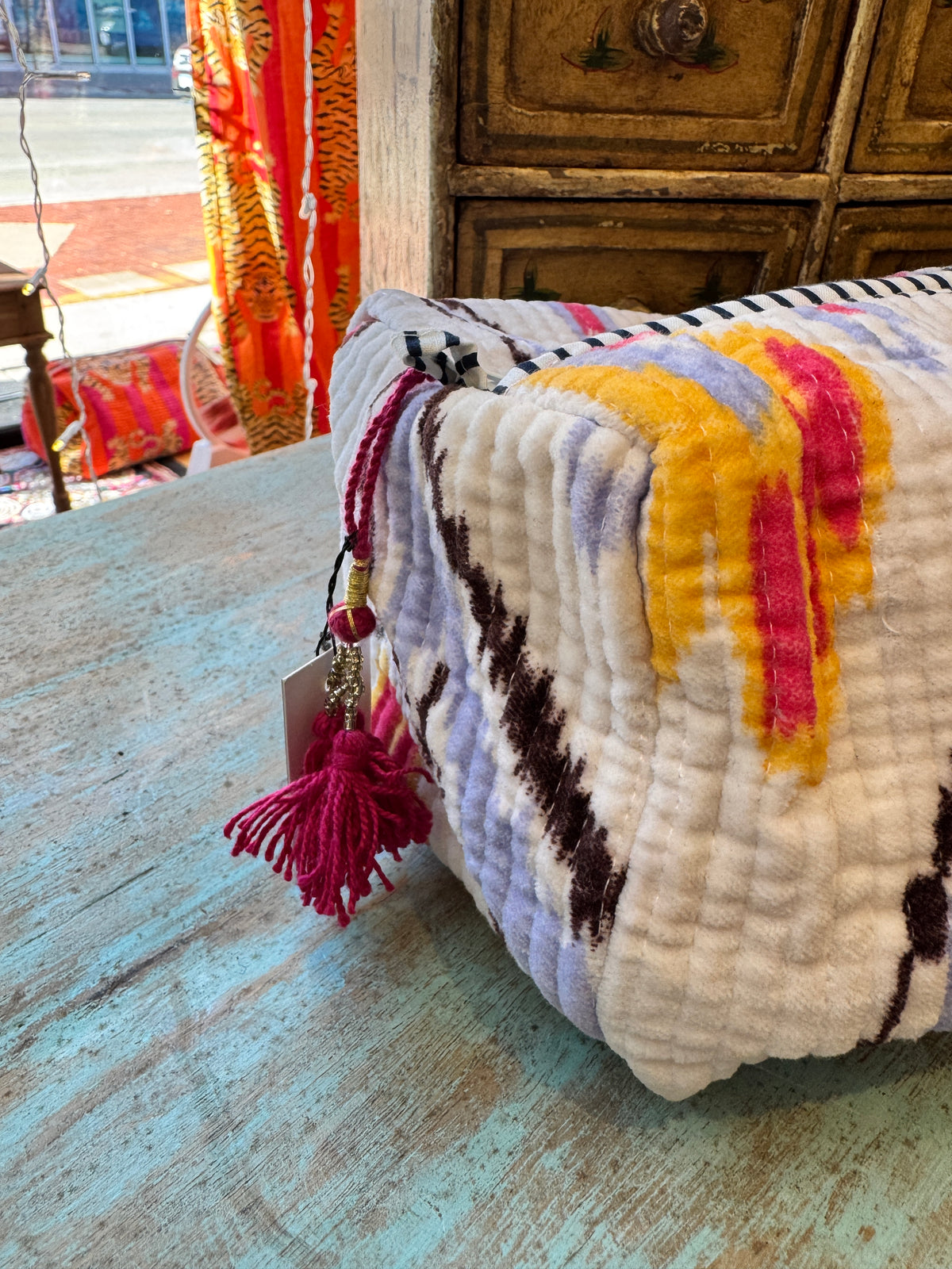 Velvet Travel Pouch