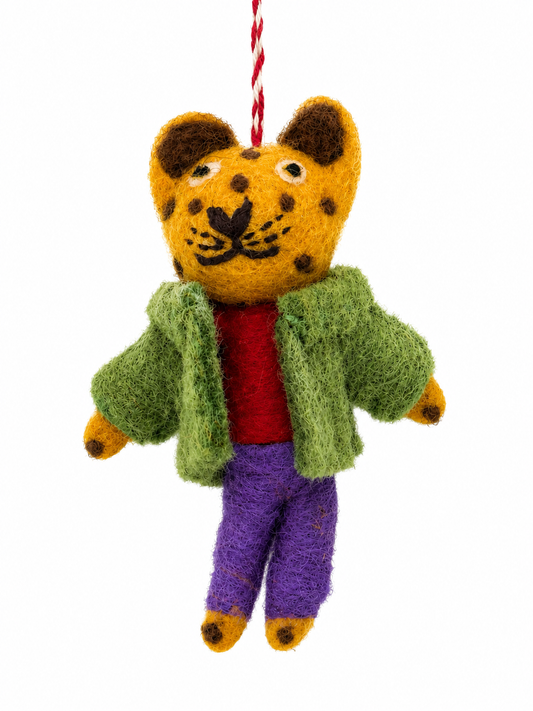 Handmade Felted Wool Cat