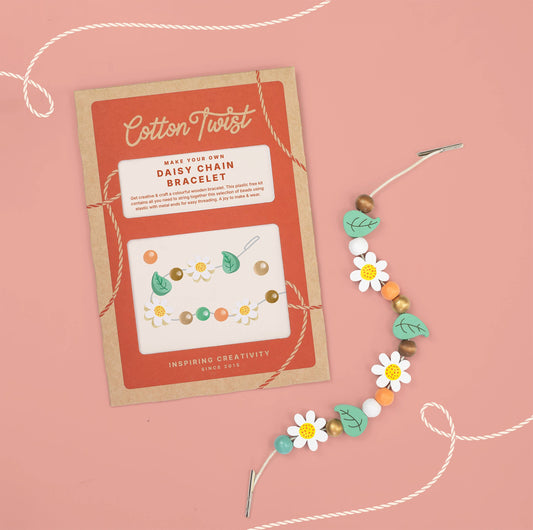 Make Your Own Daisy Chain Bracelet