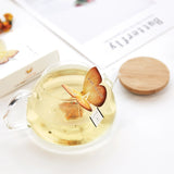 Butterfly Flower Tea Bag Gift Set-Yellow