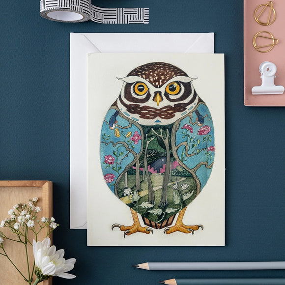 Little Owl Greeting Card