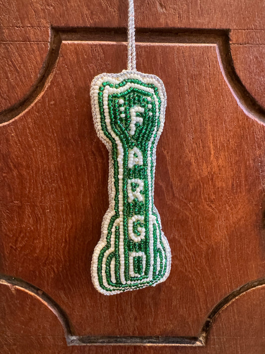 Historic Fargo Beaded Sign