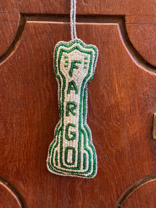 Historic Fargo Beaded Sign