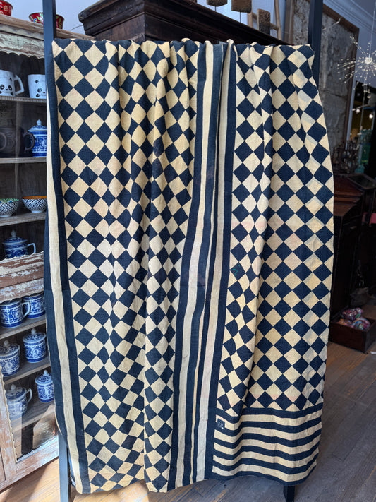 No. 818 Vintage Cotton Handstitched Kantha Throw