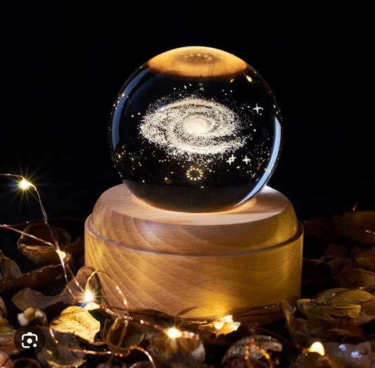 3D Milky Way Crystal Ball Light