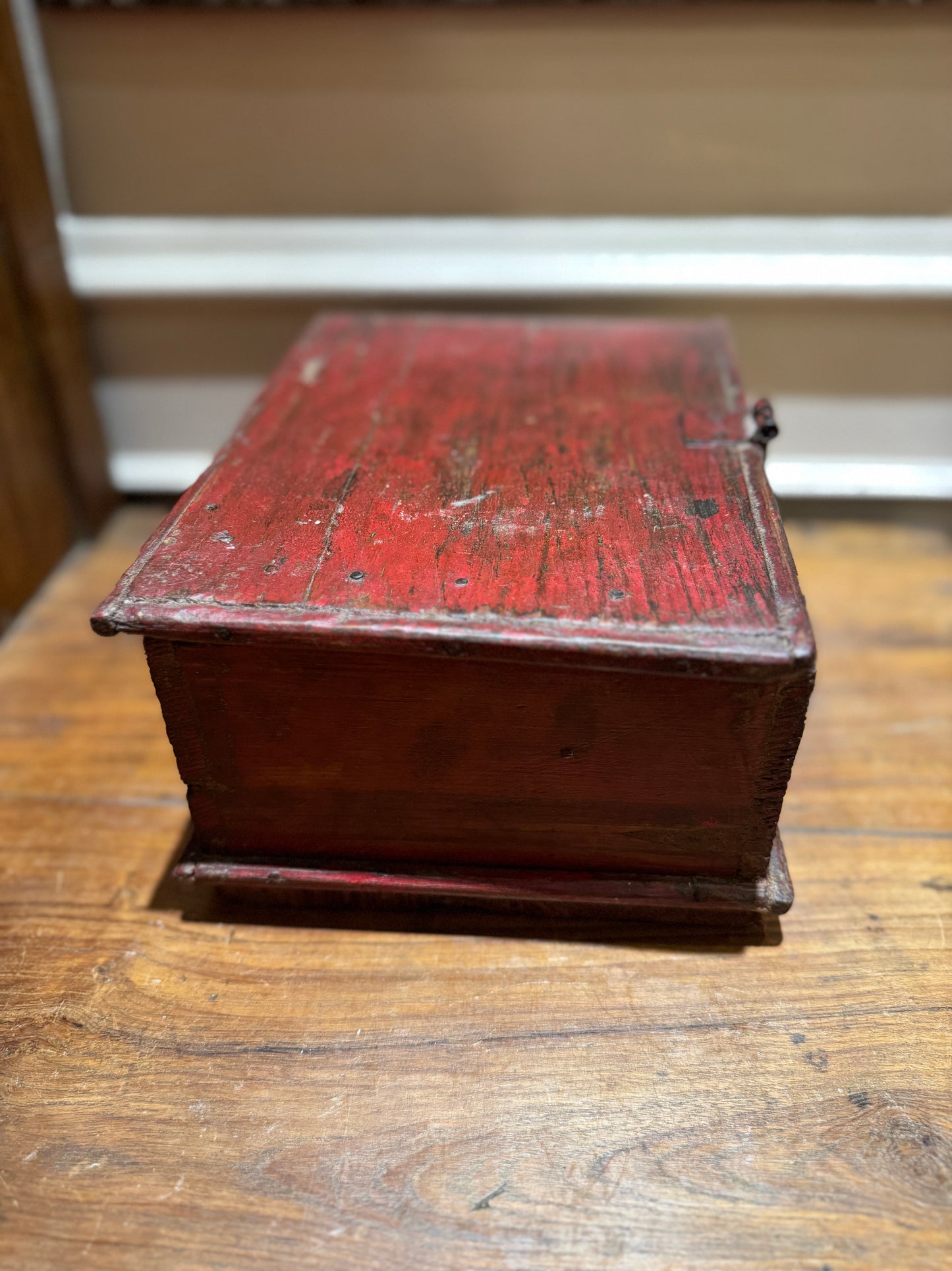 Vintage Imported Wooden Box From India