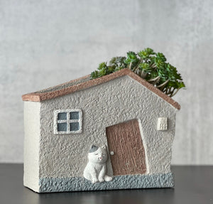 Cat House Planter
