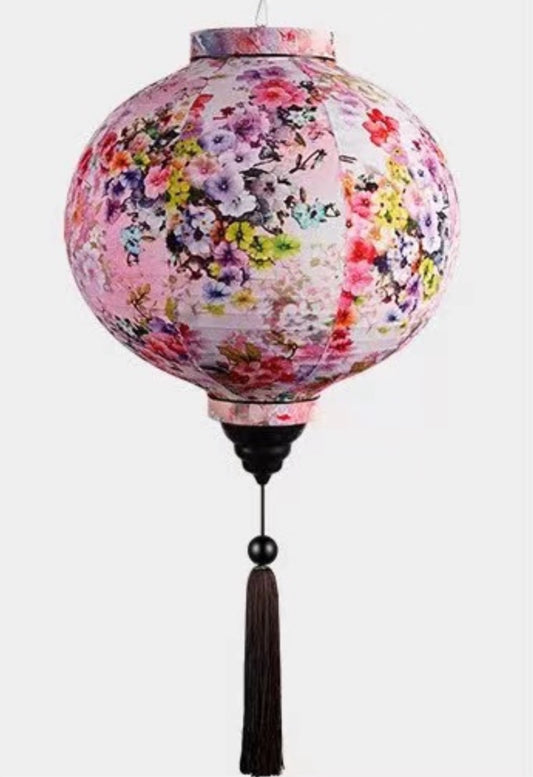 Pink & Red Nylon Lantern