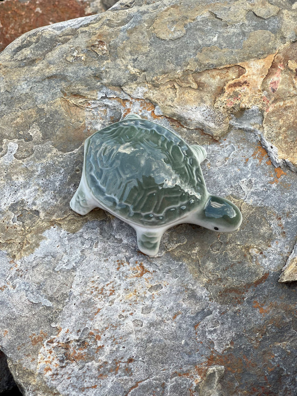 Porcelain Green Turtle