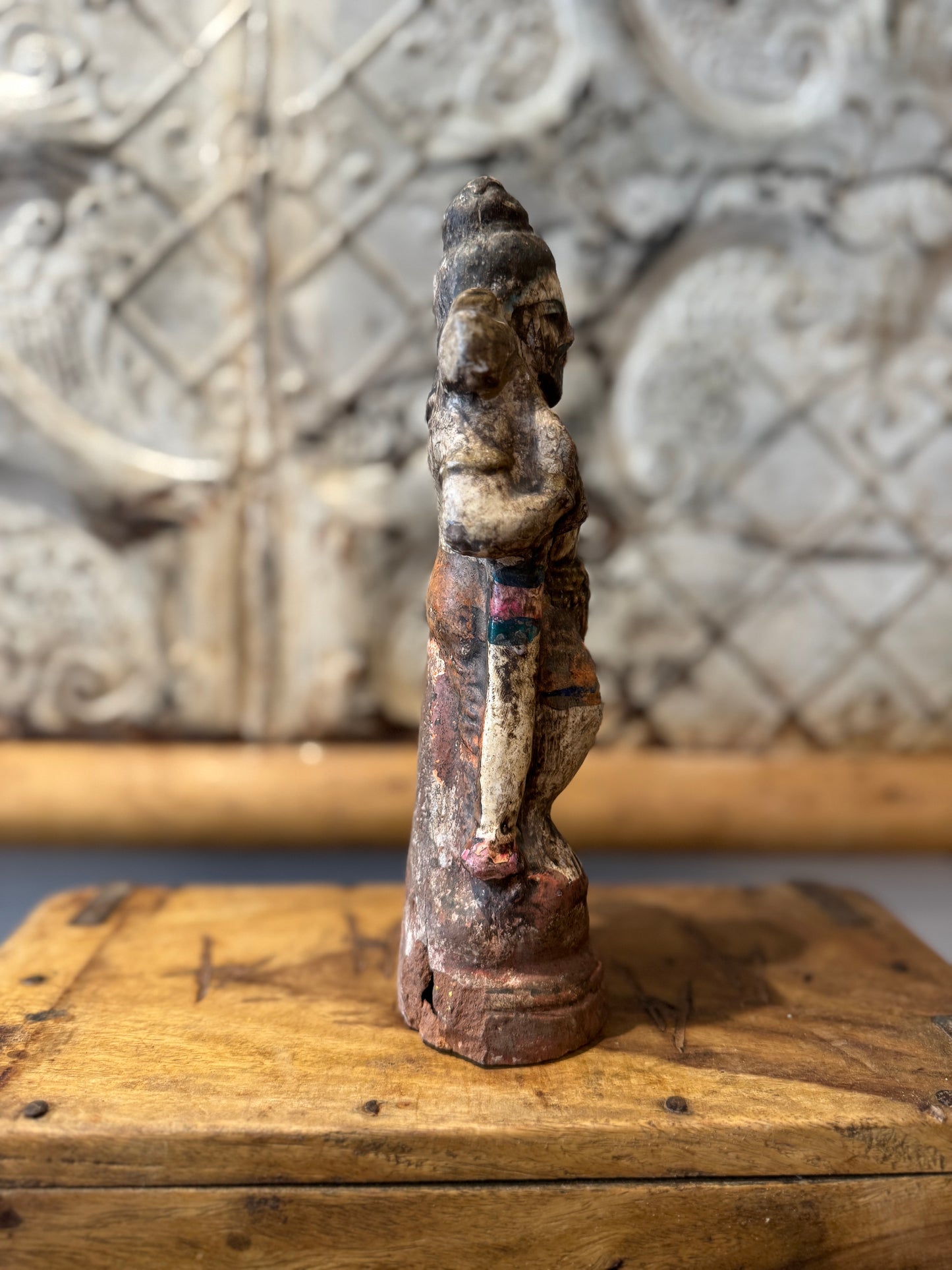 Vintage Clay Figure