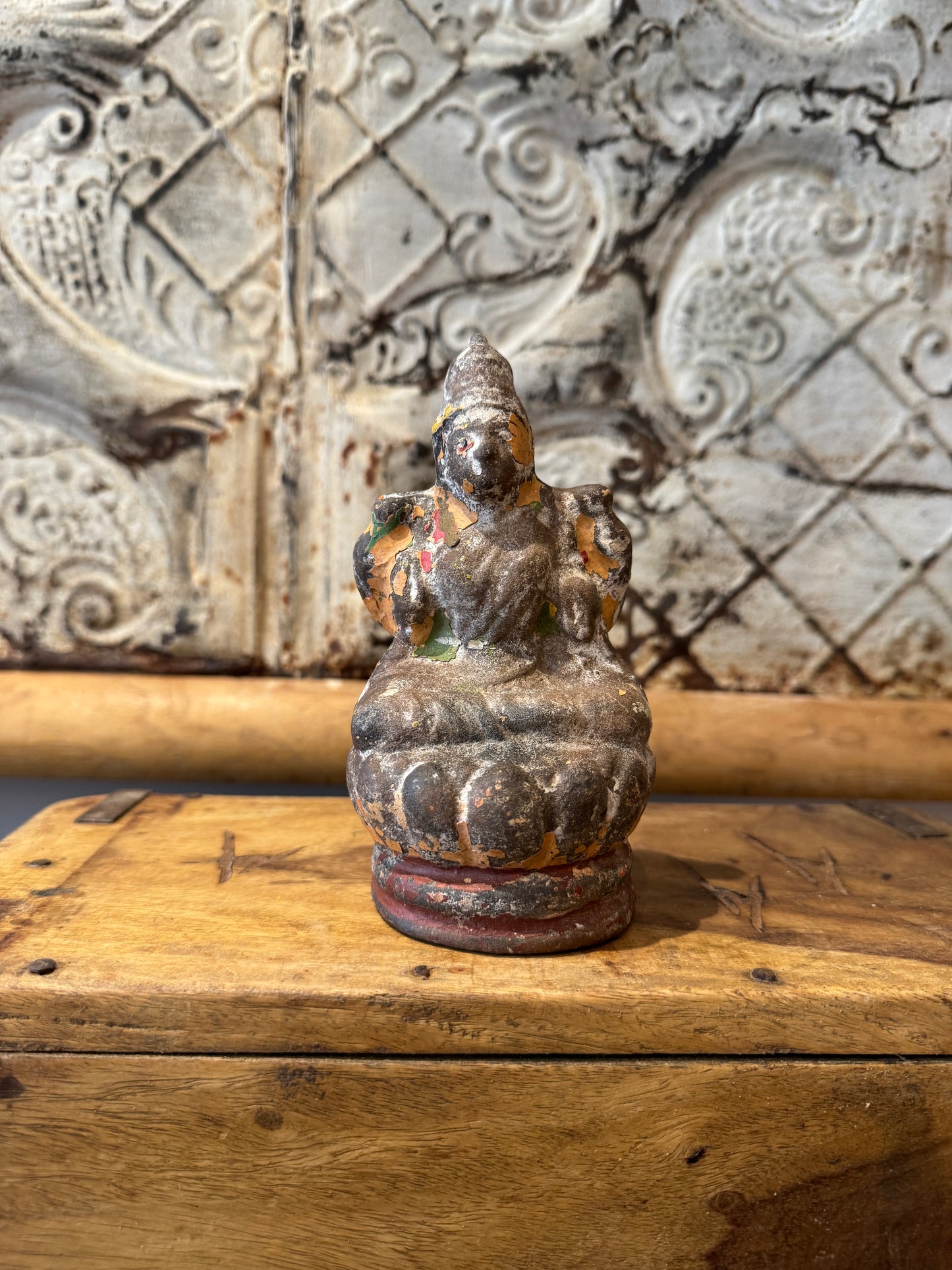 Vintage Clay Figure
