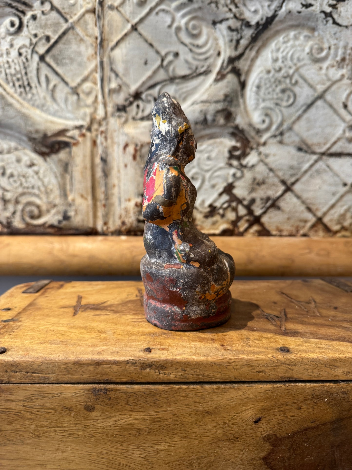 Vintage Clay Figure