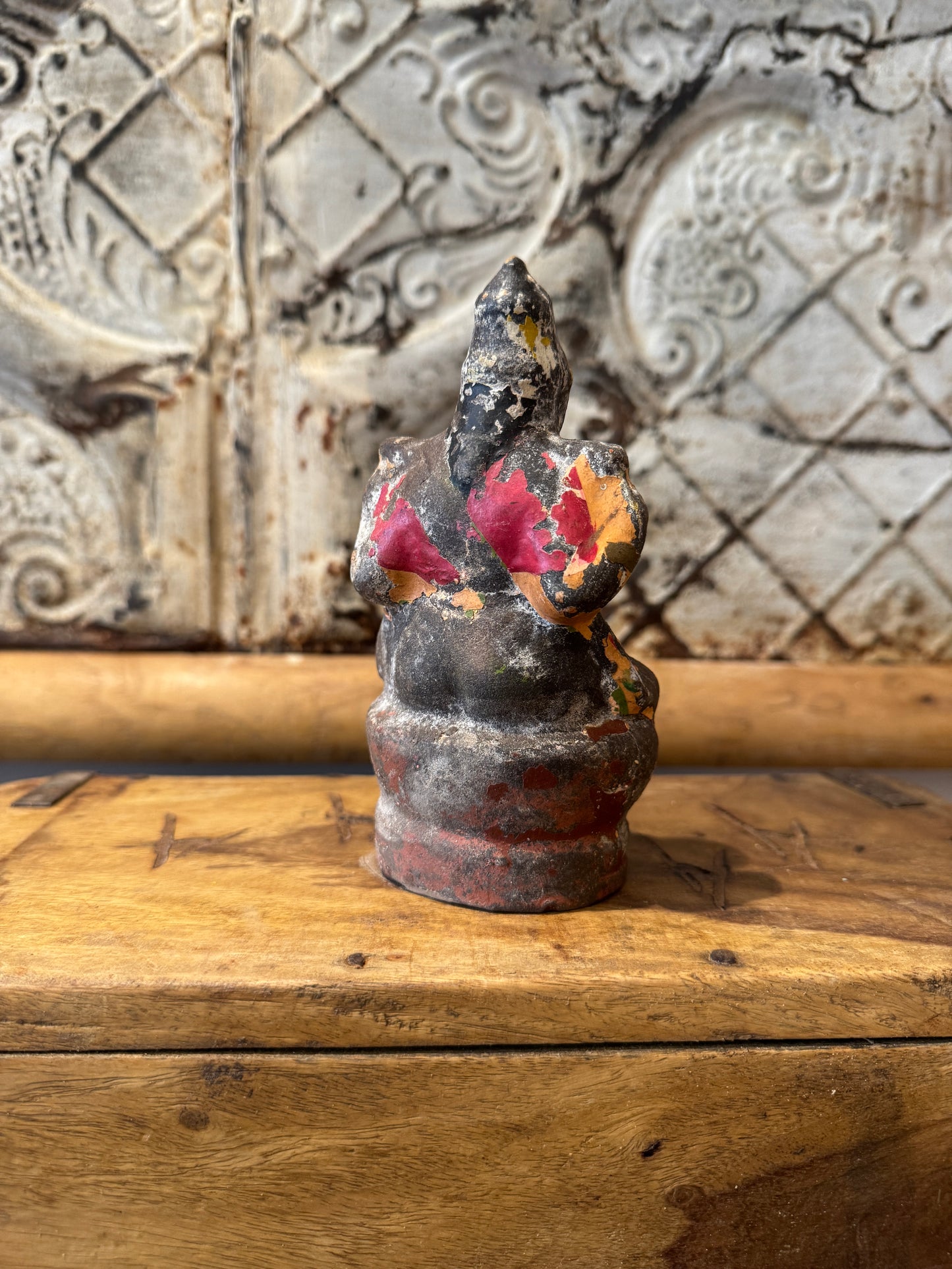 Vintage Clay Figure