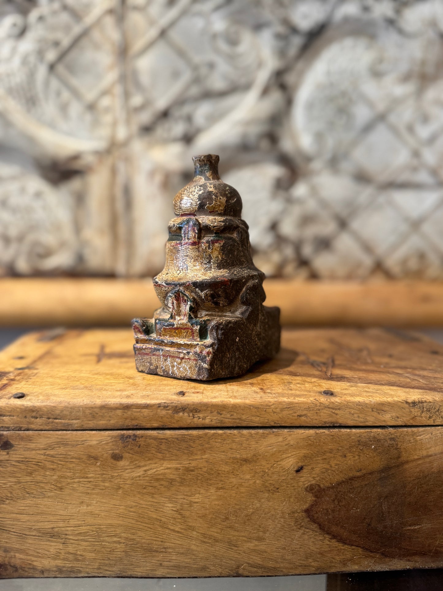 Vintage Clay Figure
