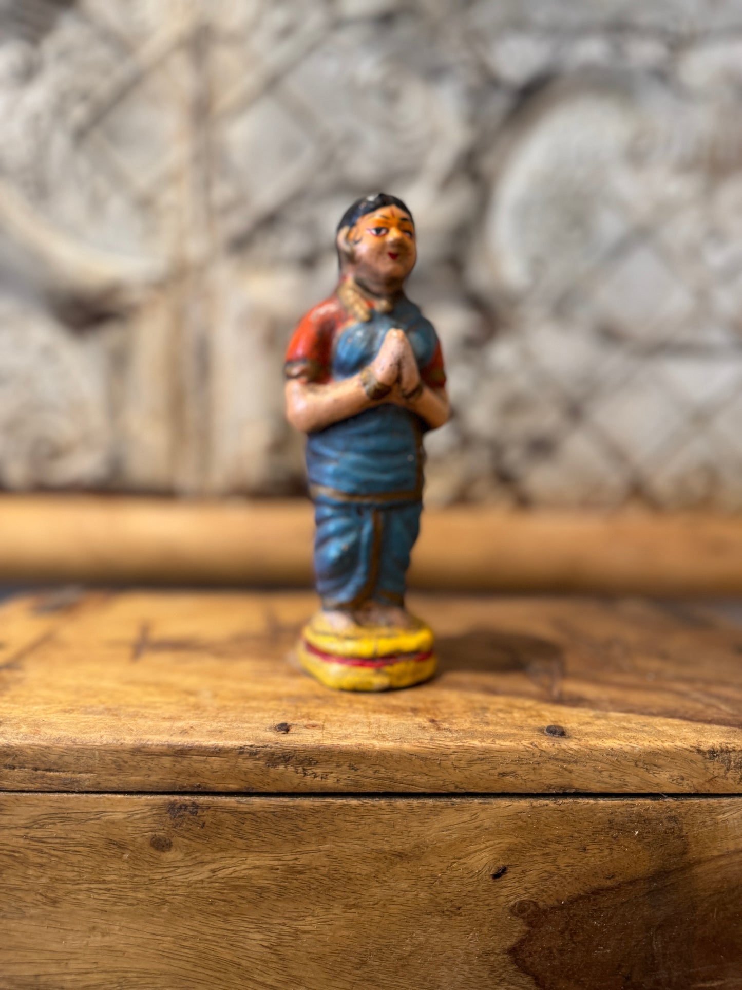 Vintage Clay Figure