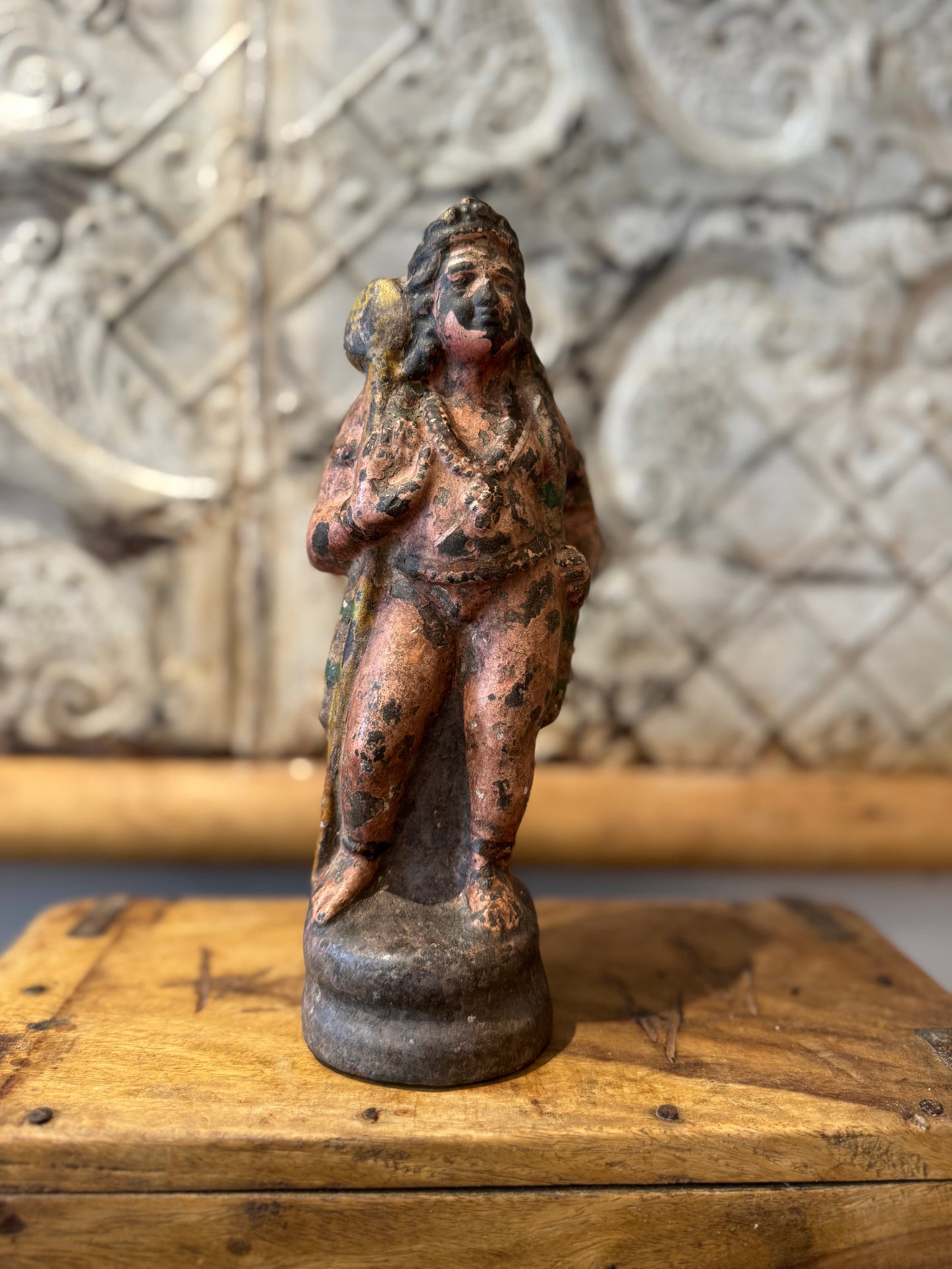Vintage Clay Figure