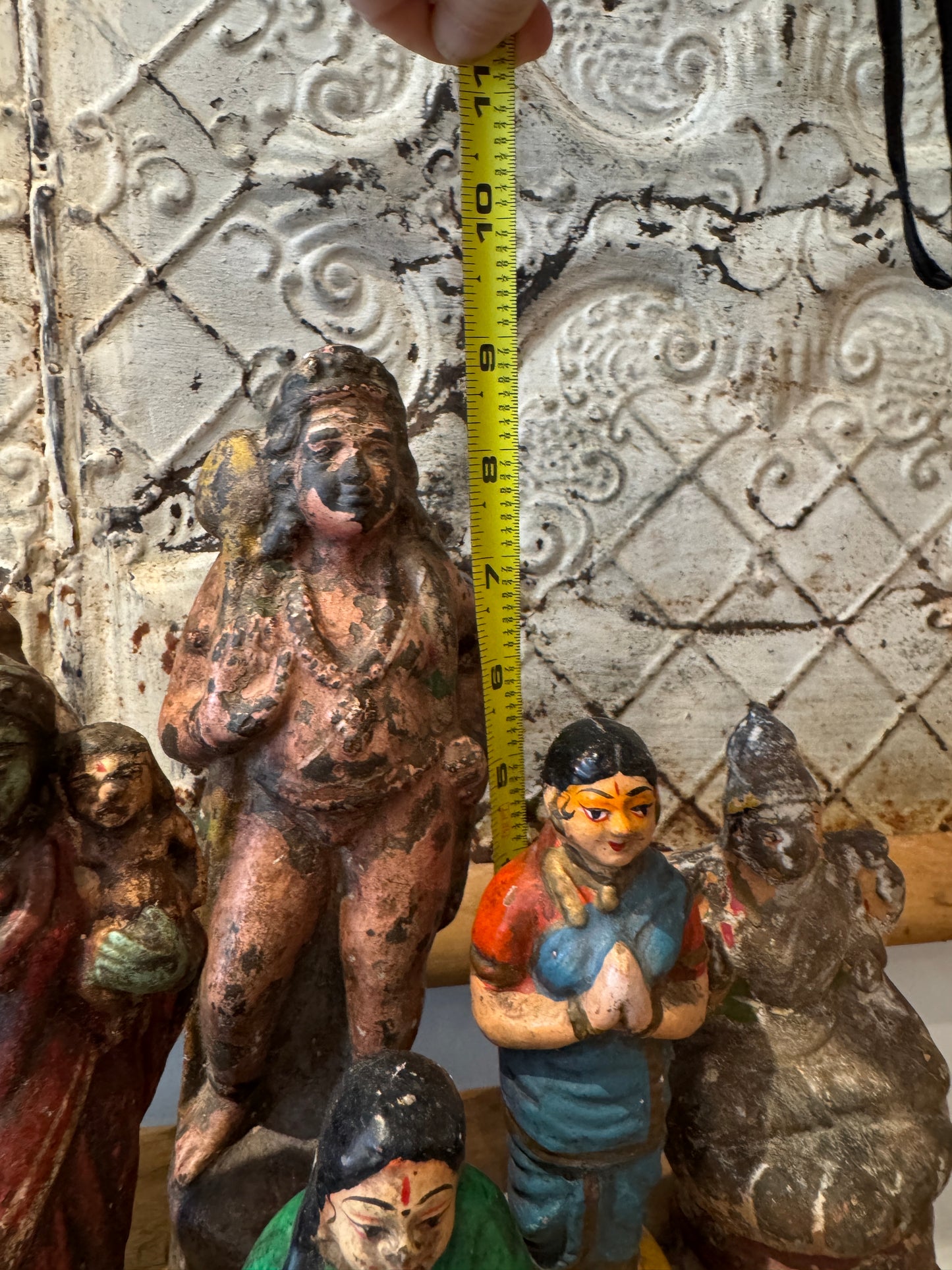 Vintage Clay Figure