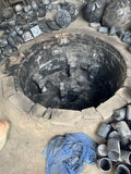 Oaxacan Round Black Pottery Bowl