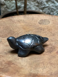Oaxacan Large Black Pottery Turtle Whistle