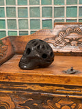 Oaxacan Black Pottery Skulls