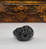 Oaxacan Black Pottery Skulls