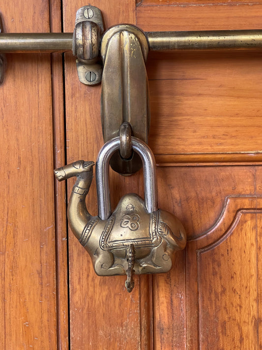 Camel Brass Padlock