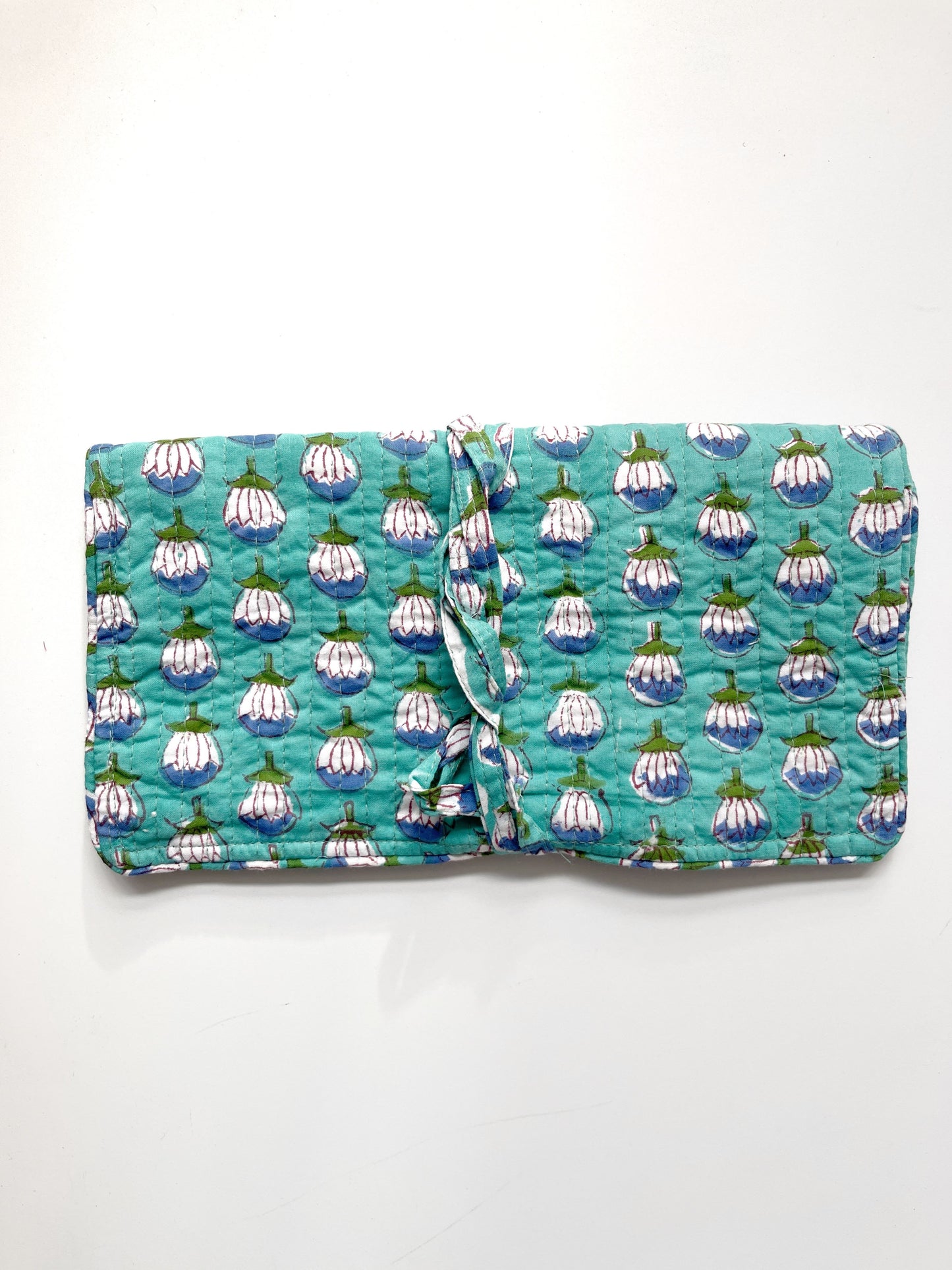 18. Cotton Jewelry Pouch