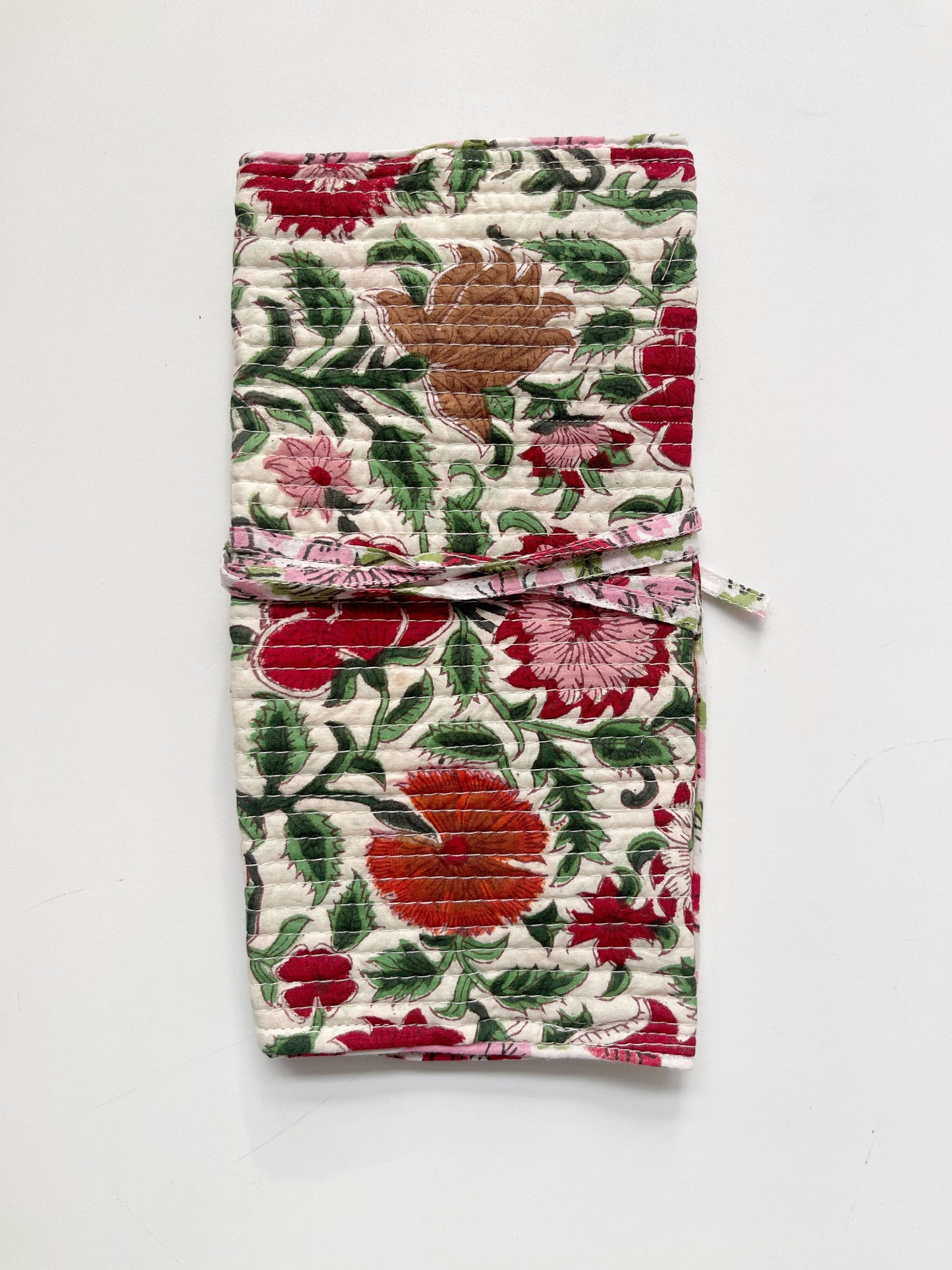 18. Cotton Jewelry Pouch